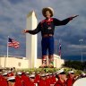 Super-sized cowboy Big Tex.