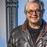 On the set of Mad Max: Fury Road with director George Miller