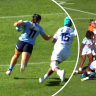 Some quick thinking from the Waratahs’ Layne Morgan set up Desiree Miller for her second try in the Super Rugby Women’s final against the Fijian Drua.