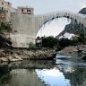Enduring traditions ... Mostar's famous bridge.