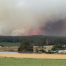 Bushfire burning near Ballarat downgraded to ‘advice level’