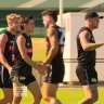 AFL player Jordan De Goey will have to undergo anger management and alcohol therapy after pleading guilty to harassment.