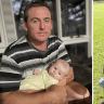 Police and family hold concerns for the welfare of a missing Sydney father and his baby.