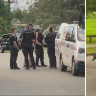 A man has been arrested and the bomb squad has been called after an emergency was declared in the Brisbane suburbs of Coorparoo and Wooloowin.