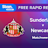 Catchup with Rapid Recap: Watch the goals and big moments from Newcastle United's visit to The Stadium of Light to face Sunderland in Premier League Matchweek 16 action.