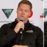 Reigning Indianapolis 500 champion Josef Newgarden blinked back tears as he accepted blame for manipulating the push-to-pass system.