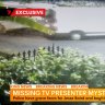 CCTV shows white van outside missing person's house