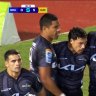 Salesi Rayasi’s quick thinking set up Billy Proctor for the first try of the night in Suva, silencing the Fijian Drua fans.
