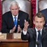 Macron resists Trump's 'America first' in speech to US Congress