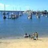 Holidaymakers at Mackay Harbour