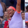 After taking more than three hours of Rafael Nadal's time on court, Pedro Cachin wanted one more thing from the 22-time Grand Slam champion.