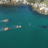 Whale rescue from the air