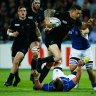 Rugby World Cup 2015: Sonny Bill Williams stars, but All Blacks wobble in Namibia win