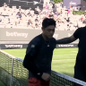 Nick Kyrgios suffers pain during defeat to Wu