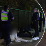 Five children have been arrested after a police pursuit in Melbourne.
