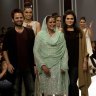 Gang rape victim Mukhtar Mai walks runway at Pakistan's fashion week