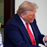 Trump greets Zelensky at the White House
