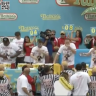 Hot dog eating champion dethroned