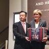 Book supplied by Chau Chak Wing stocked at War Memorial