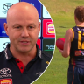 Matthew Nicks admits the Crows have regressed this season with his side struggling to handle the weight of expectation.
