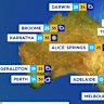 National weather forecast for Monday April 21