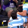The Lions are stunned by an outrageous Pumas try to Santiago Cordero in Dublin.