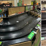 Customers have complained about empty shelves at Woolworths stores in Queensland.