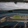 Sydney's Accor Stadium has been transformed into a racetrack for some of the sport's biggest stars ahead of the Race of Champions.