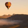 ballooning over Wilpena Pound with Gold Rush Ballooning