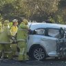 A five-year-old girl who was critically injured in a car crash in Dianella yesterday morning remains in hospital.