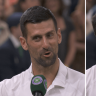 Djokovic tees off on Wimbledon crowd