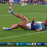 Chad Townsend set up back-rower Jeremiah Nanai to score for North Queensland.