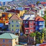 The colours of Valparaiso, Chile.