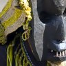 Village people ... a Dogon mask dancer.