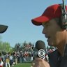 Aussie golfing great hangs up the microphone