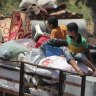 More than 160,000 displaced as violence in southern Syria continues
