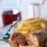 A truly regional food: Andouillette.