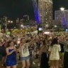Thousands gather outside Sydney Taylor Swift concert