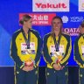 Aussie women snatch GOLD: 4x100m Medley Relay medal ceremony