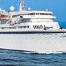 Comfort not speed ... the MV Athena has a capacity of 600 passengers, a "minnow" among new mega-liners.
