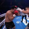 Kiwi boxer David Nyika stopped his opponent Louis Masters in the second round in stunning fashion.