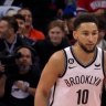 Ben Simmons was unfazed by the heckling from the Philadelphia crowd as he calmly nailed a pair of free throws