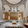 Inside Cinili Hamam.