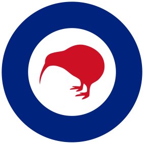 The Royal New Zealand Air Force, ironically, uses a flightless bird as its symbol.