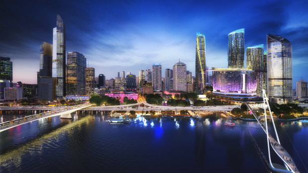 The proposed Queen's Wharf development.