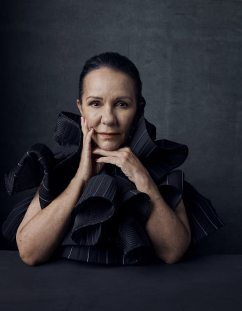 Linda Burney wears Maticevski “Artist
Ruffle” top.