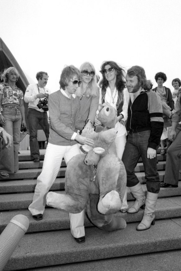 ABBA appeared at the Opera House in 1977.