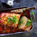 Parmigiana meatloaf.