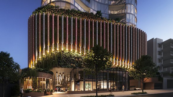 Aria Property Group has proposed a 30-storey residential tower on Manning Street, South Brisbane