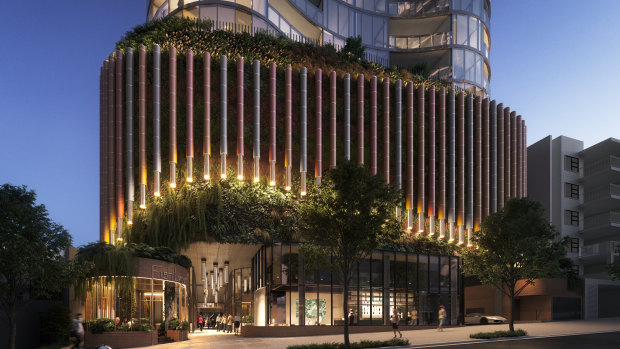 Aria Property Group has proposed a 30-storey residential tower on Manning Street, South Brisbane